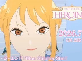 Imagem oficial do trailer do anime ONE PIECE HEROINES com Nami em destaque
