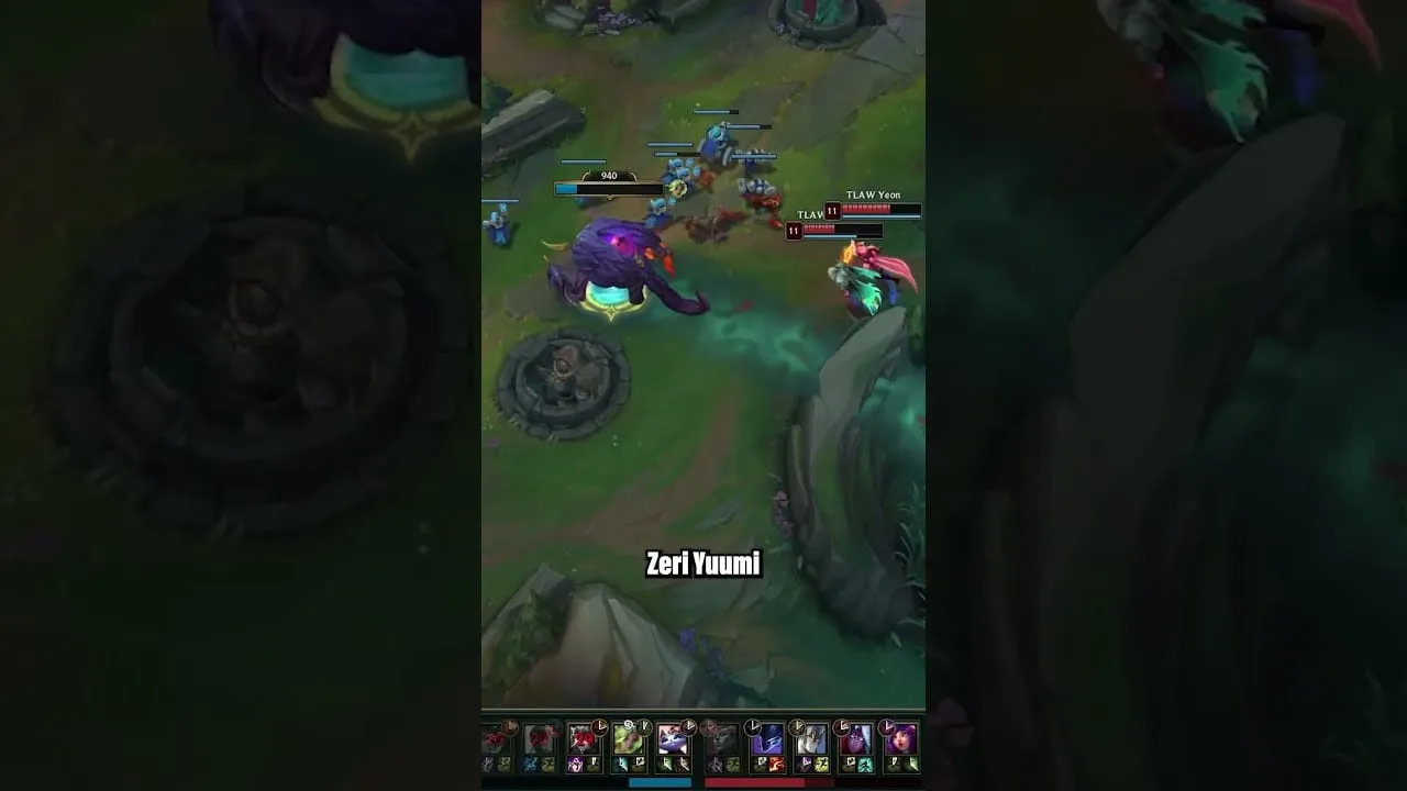 Imagem oficial do vídeo de LoL Esports sobre estratégias contra os campeões mundiais