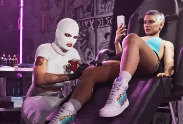 Imagem promocional da pré-venda de GTA 6 com destaque para assinatura GTA+