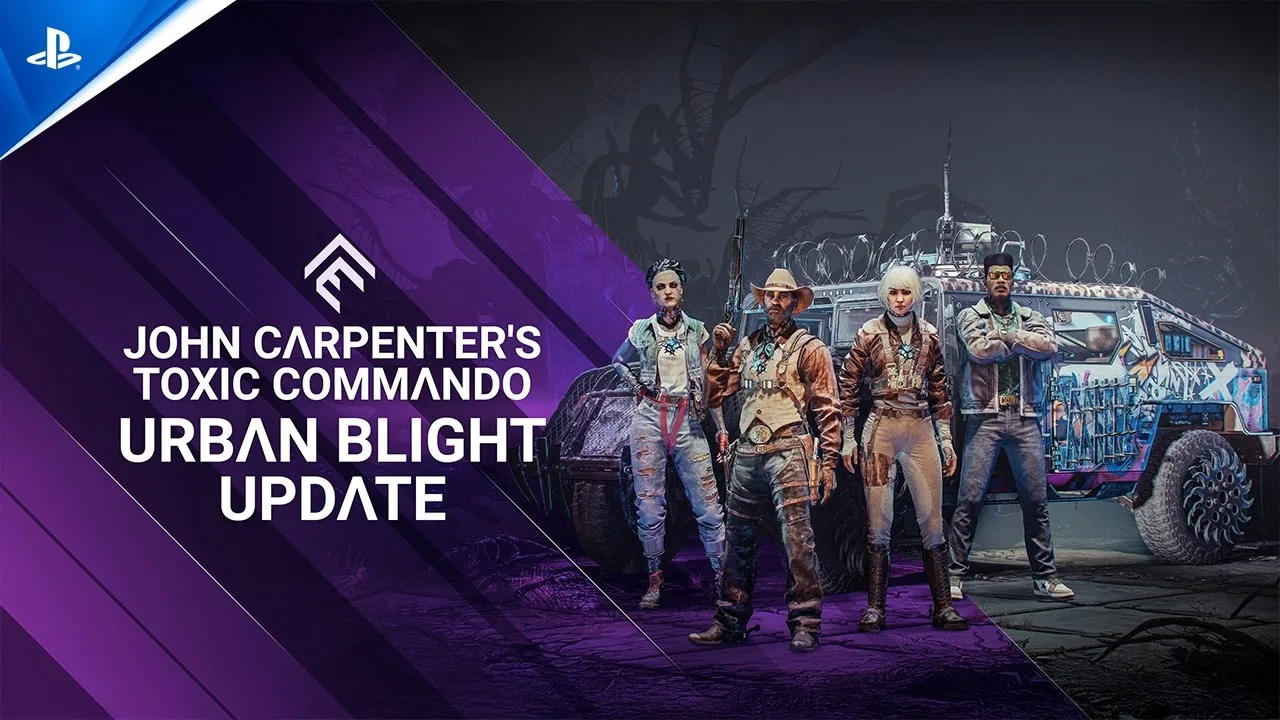 John Carpenter's Toxic Commando Urban Blight atualização PS5
