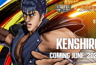 Kenshiro de Fist of the North Star em Fatal Fury: City of the Wolves no PS5 e PS4