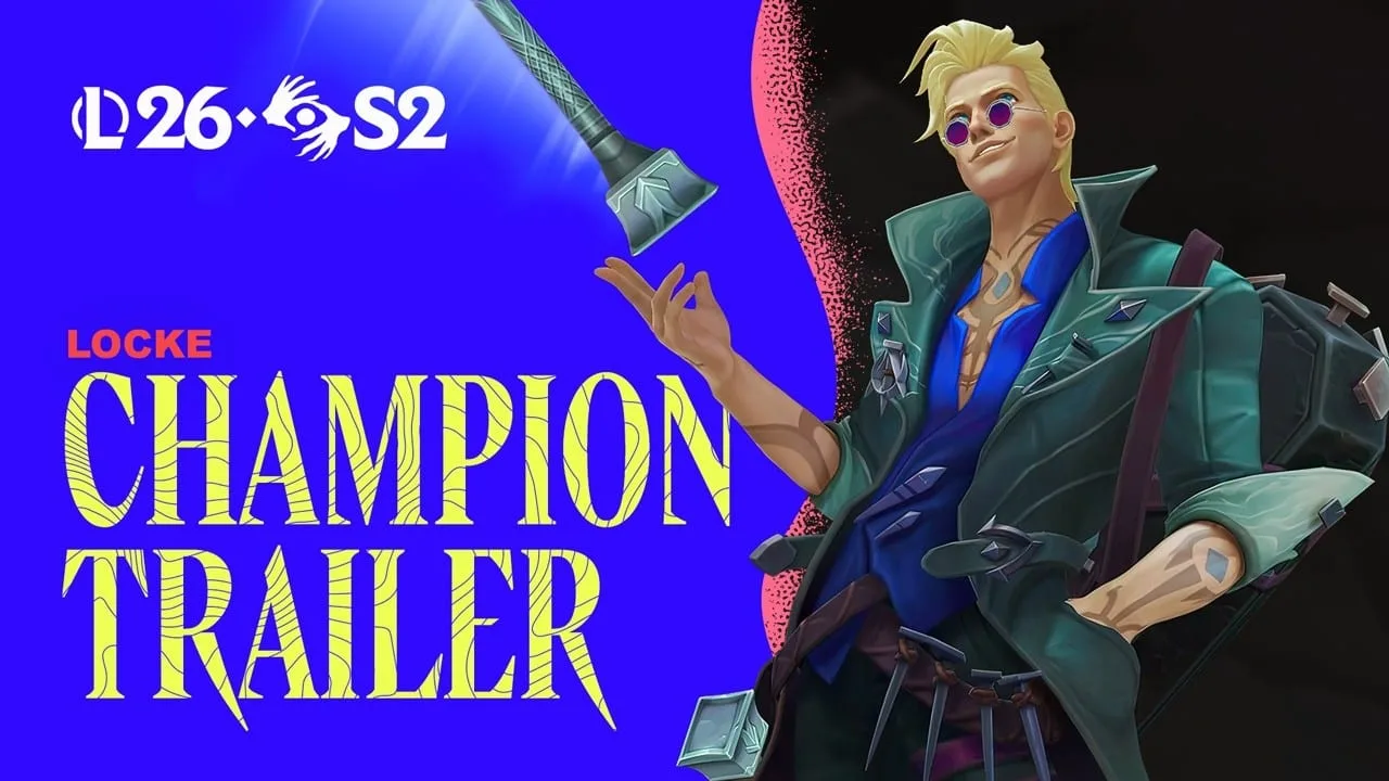 Locke, o Ashen Exorcist, novo campeão de League of Legends, em arte oficial do trailer
