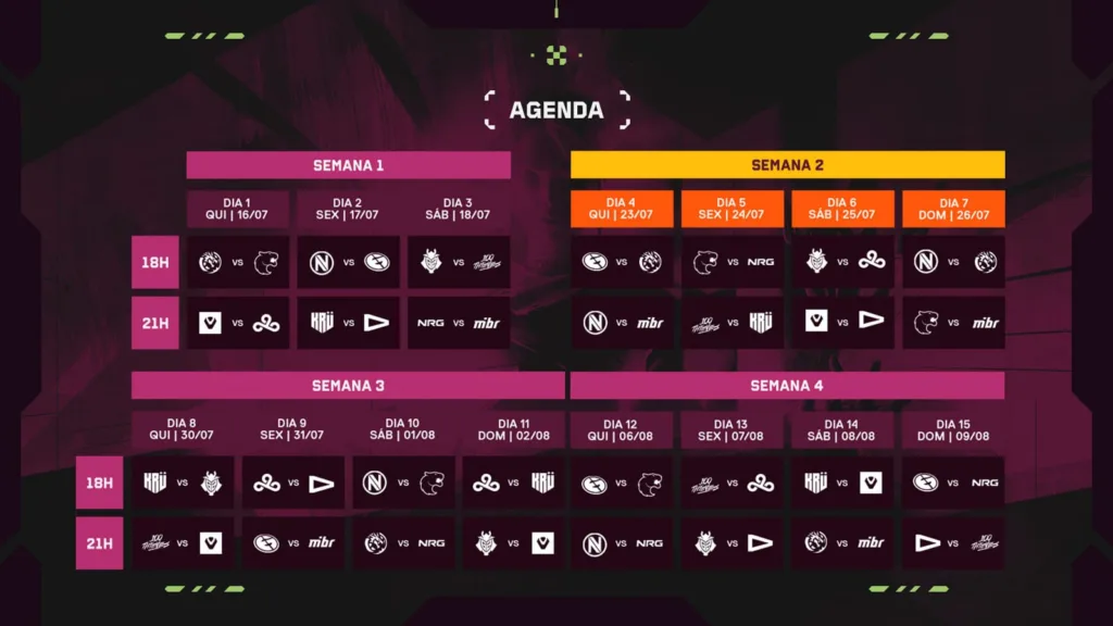 Imagem: reprodução/VALORANT Esports Brasil no X