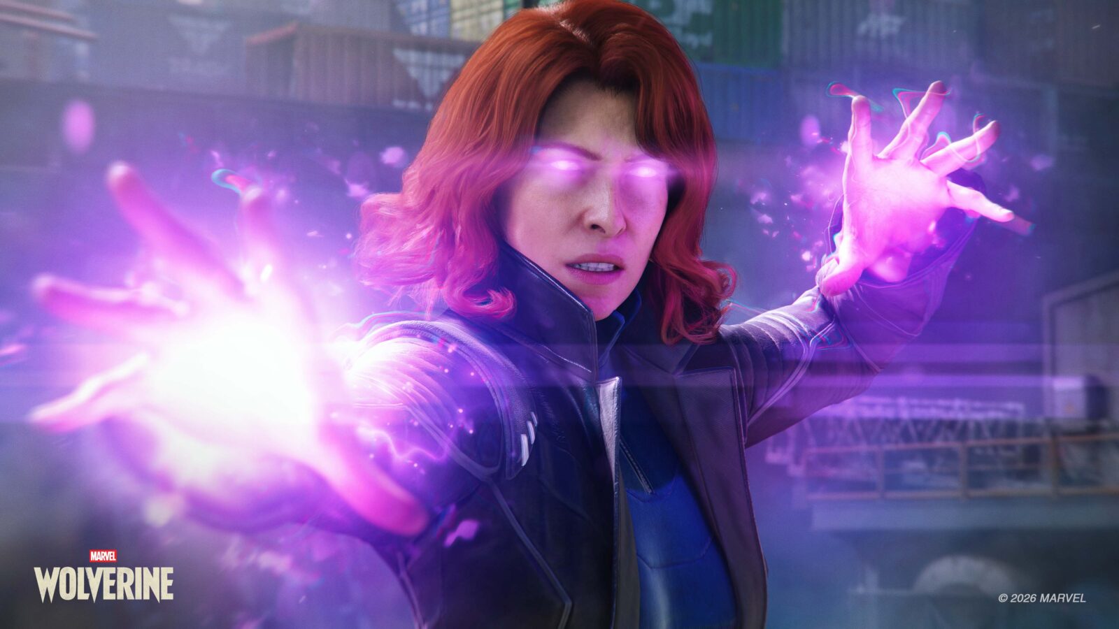 Jean Grey usando poderes telecinéticos em Marvel’s Wolverine para PS5.