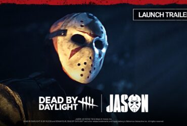 Jason Voorhees em Dead by Daylight no trailer de lançamento do novo capítulo.