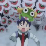 O esquadrão Keroro em arte oficial do novo filme de Sgt. Frog