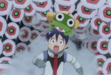 O esquadrão Keroro em arte oficial do novo filme de Sgt. Frog