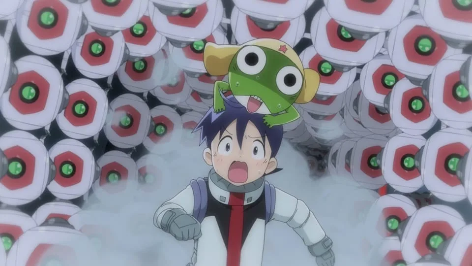 O esquadrão Keroro em arte oficial do novo filme de Sgt. Frog