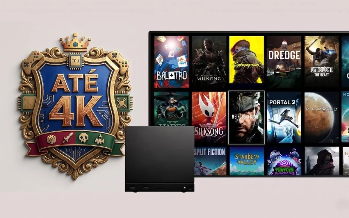Página oficial do Steam Deck mostrando a alteração na descrição de desempenho