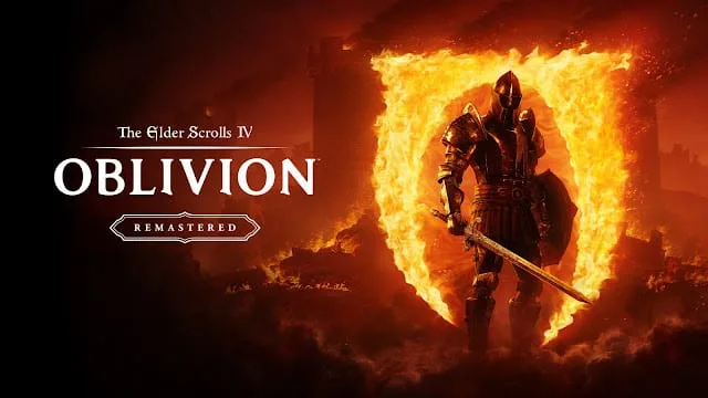 Personagem e cenário de Oblivion Remastered