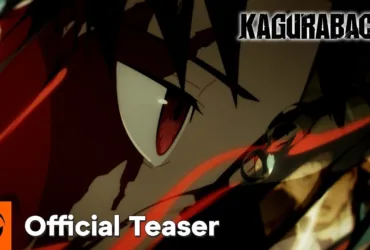 Pôster oficial do anime Kagurabachi lançado pela Crunchyroll