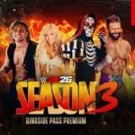 Screenshot do trailer oficial da Temporada 3 de WWE 2K26 no Nintendo Switch 2 mostrando luta no ringue