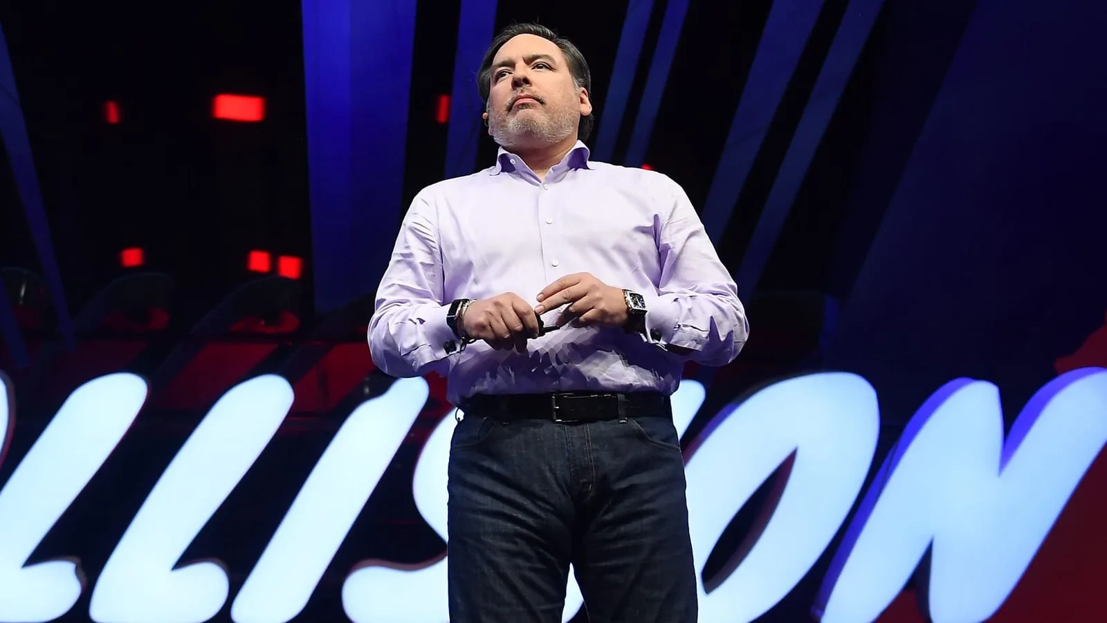 Shawn Layden, ex-presidente da Sony, durante entrevista