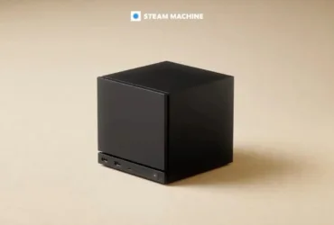 Steam Machine mostrando jogos em 1080p na TV