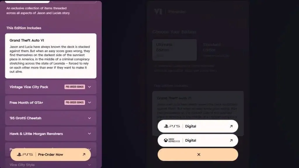 Tela do PS5 com destaque para GTA 6 na interface