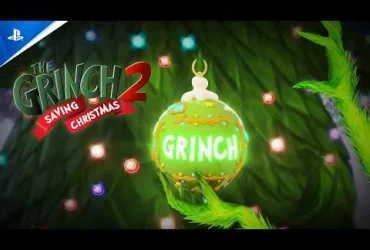 The Grinch 2: Saving Christmas no PS5 e PS4 - Captura do trailer oficial