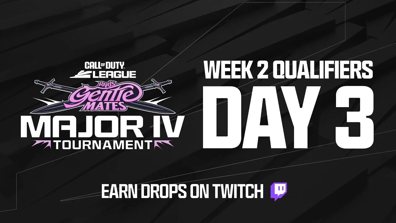 Thumbnail oficial da transmissão Championship Sunday do Major IV da Call of Duty League