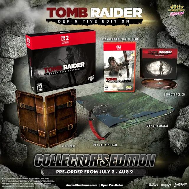 Tom Raider Definitive Edition Edição de Colecionador
