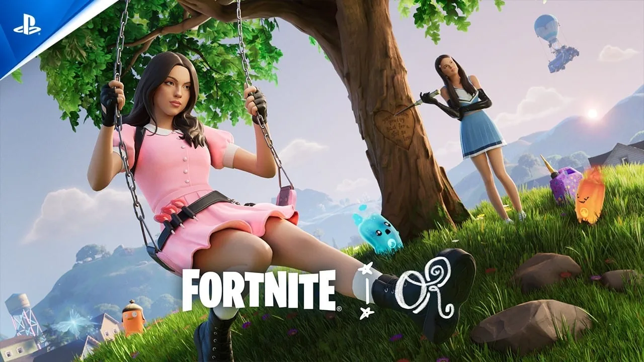 Trailer oficial de Fortnite com Olivia Rodrigo para PS4 e PS5