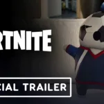 Trailer oficial de Fortnite mostrando a nova turma Striker Sprites com personagens em destaque