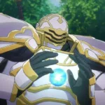 Visual oficial da segunda temporada de Skeleton Knight in Another World mostrando o protagonista em armadura esquelética