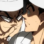 Visual oficial do anime Iron Wok Jan! com personagens em ação na cozinha