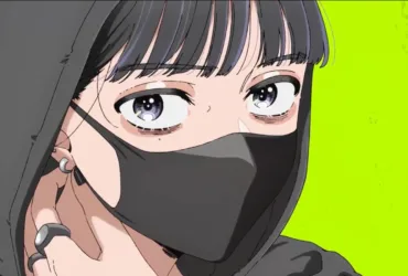 Arte oficial do anime The Guy She Was Interested In Wasn’t a Guy at All com personagens principais