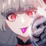 Arte oficial do anime Witch and Hound mostrando personagens principais em estilo fantasia