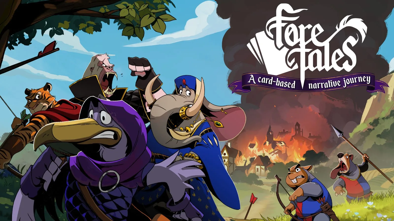 Arte promocional de Foretales na Epic Games Store