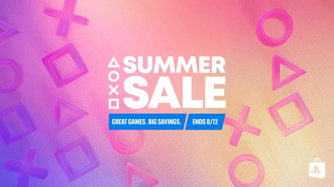 Banner oficial da PlayStation Store Summer Sale 2026 com descontos para jogos PS5, PS4 e PS VR2