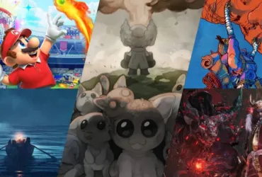 Capa de jogos físicos com consoles Nintendo