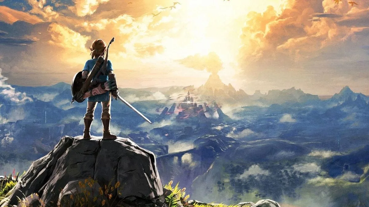 Capa de The Legend of Zelda: Breath of the Wild para Nintendo Switch 2