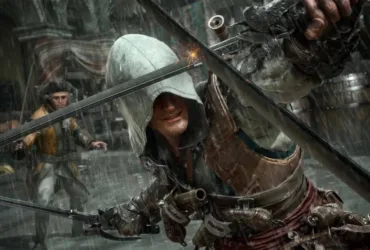 Capa do Assassin’s Creed Black Flag Resynced na Steam