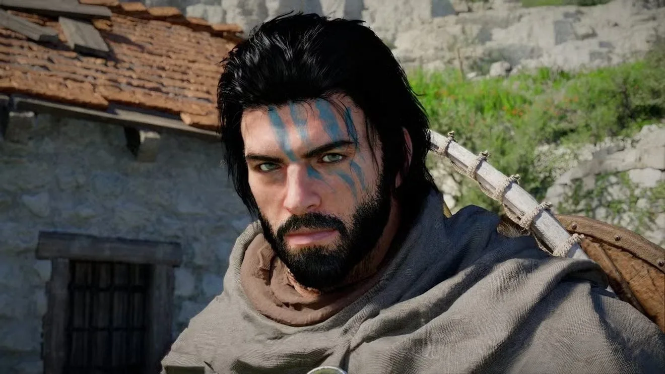 Cena de gameplay do jogo Crimson Desert