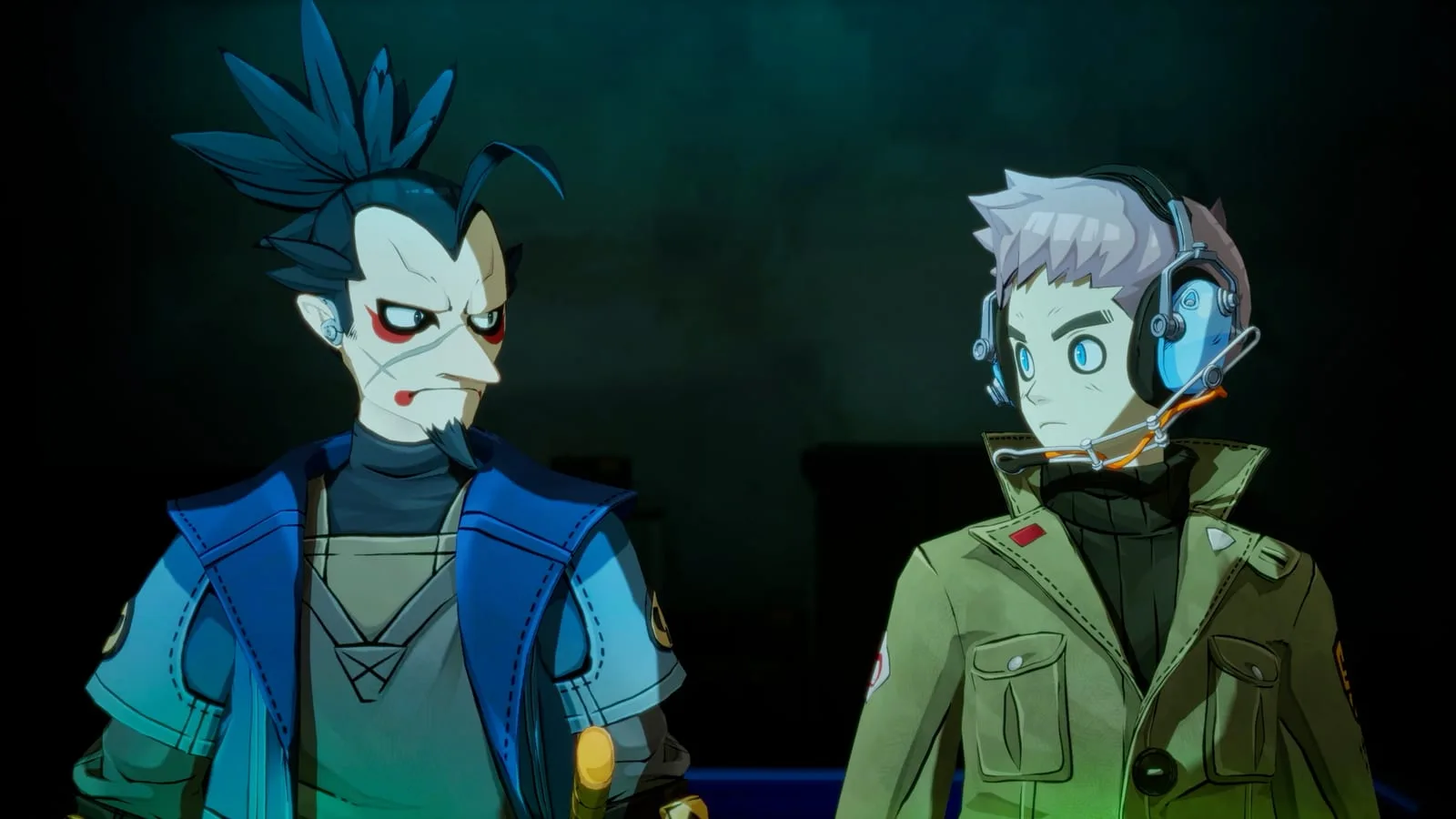 Cena do anime Tiny Metal: Zero Line com o Major Nathan Gries em um campo de batalha