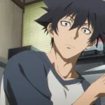 Cena do episódio 1 do anime Black Torch disponível na Crunchyroll