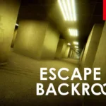Cena do trailer de Escape the Backrooms mostrando corredor labiríntico com luz fluorescente no Nintendo Switch 2