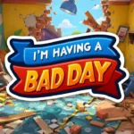 Cena do trailer de gameplay de I’m Having A Bad Day para PS5 e PS VR2 mostrando ambiente sombrio e personagem em ação