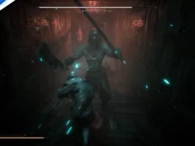 Cena do trailer de The Relic First Guardian mostrando Brutals no PS5