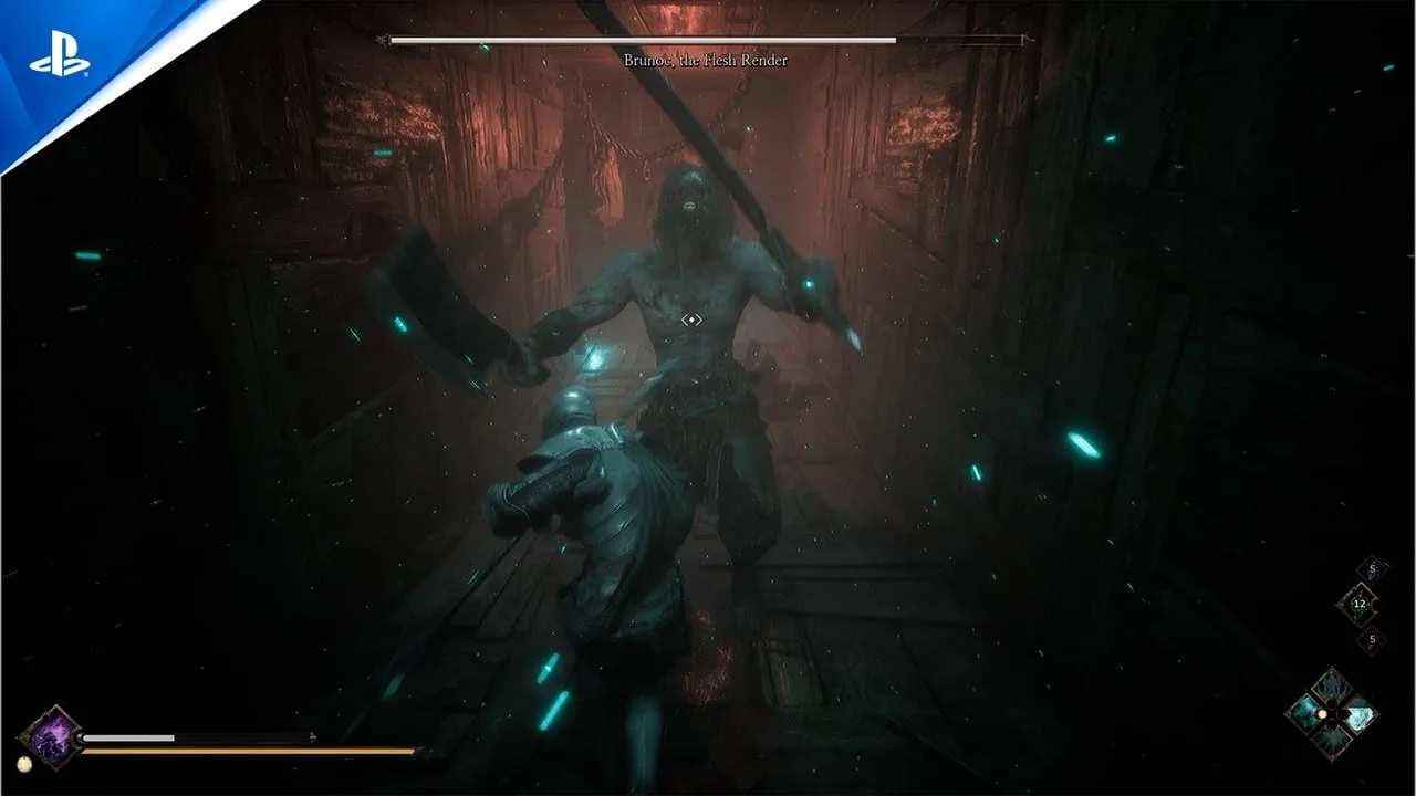 Cena do trailer de The Relic First Guardian mostrando Brutals no PS5