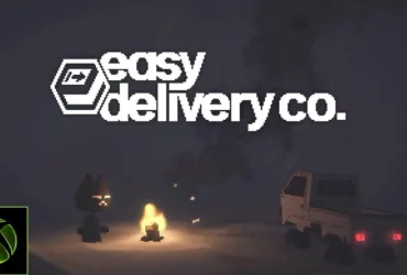Cena do trailer oficial da atualização EasyRally em Easy Delivery Co mostrando corrida off-road