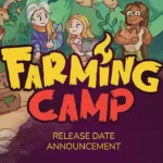Cena do trailer oficial de Farming Camp para PS5 mostrando a fazenda e personagens