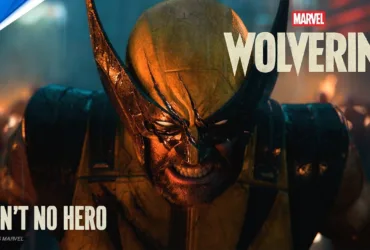 Cena do trailer oficial de Marvel’s Wolverine mostrando Wolverine em ação com visual realista