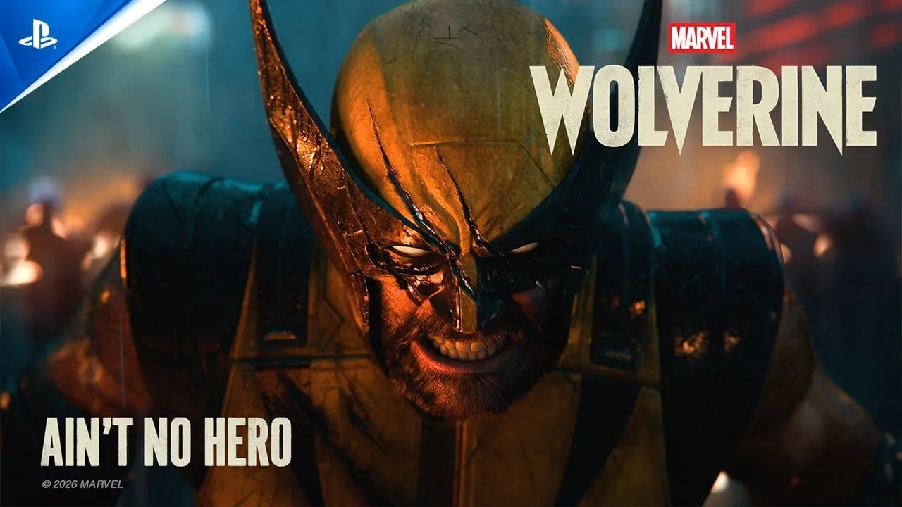 Cena do trailer oficial de Marvel’s Wolverine mostrando Wolverine em ação com visual realista
