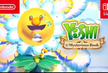 Cena do trailer oficial de Yoshi and the Mysterious Book para Nintendo Switch
