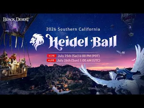 Cena do trailer oficial do Heidel Ball 2026 de Black Desert