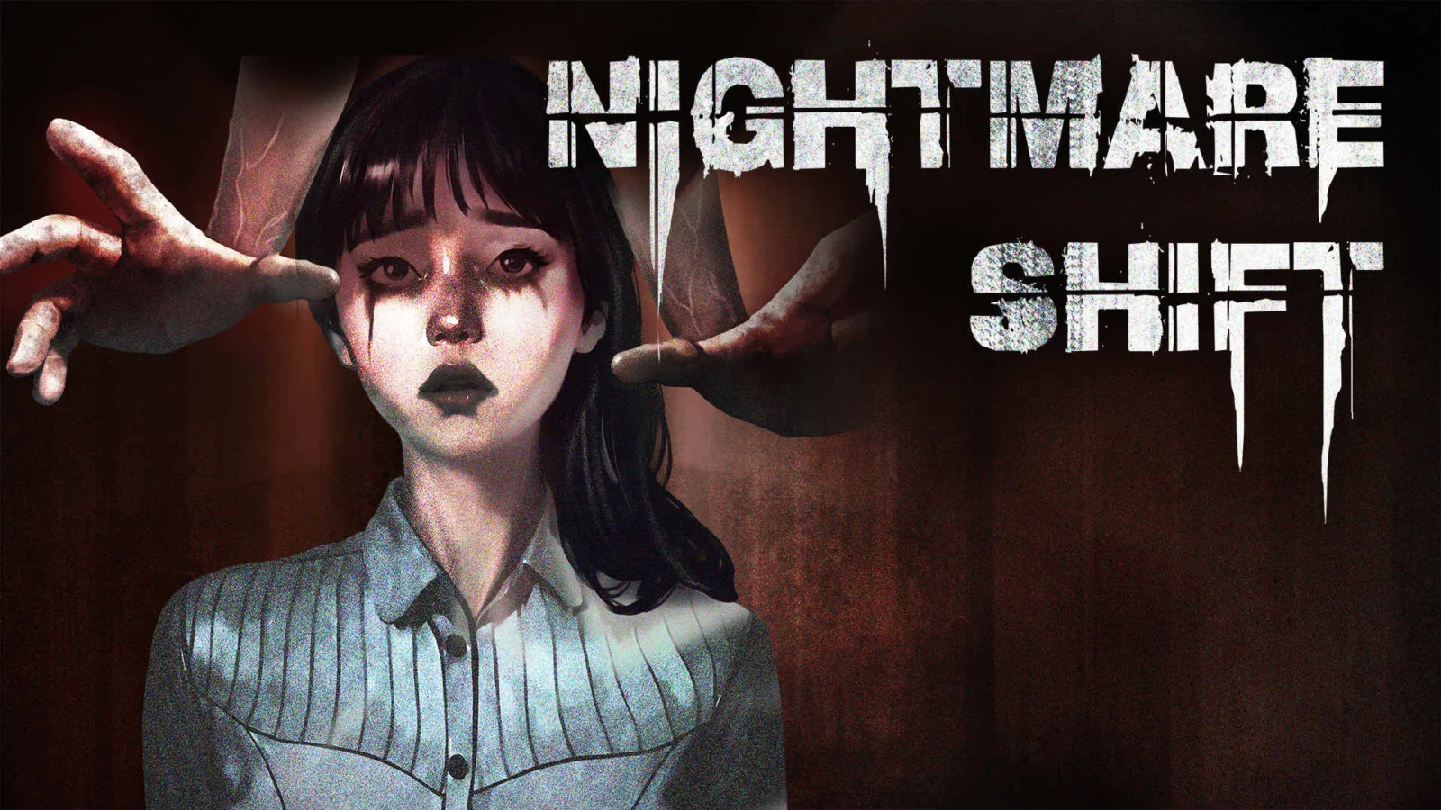 Cena oficial de Nightmare Shift mostrando ambiente assustador de motel