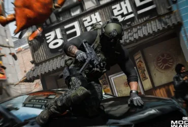 Cena promocional do universo Modern Warfare de Call of Duty