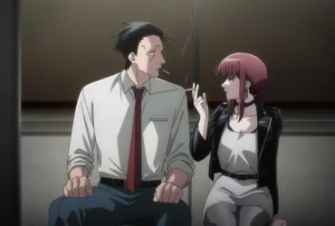 Cenas do clipe Fiction de imase para anime Smoking Behind the Supermarket with You