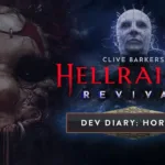 Clive Barker’s Hellraiser Revival no PS5 com atmosfera de horror e personagem Pinhead